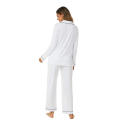 Femmes à manches longues Modal Viscose Pajamas SetWear